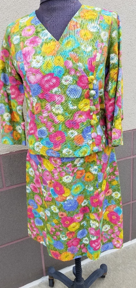 Vintage 2 piece dress
